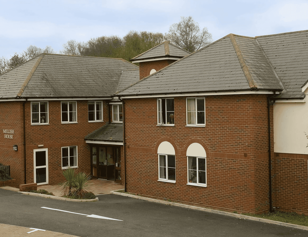 Exterior of Mellish House in Sudbury, Suffolk