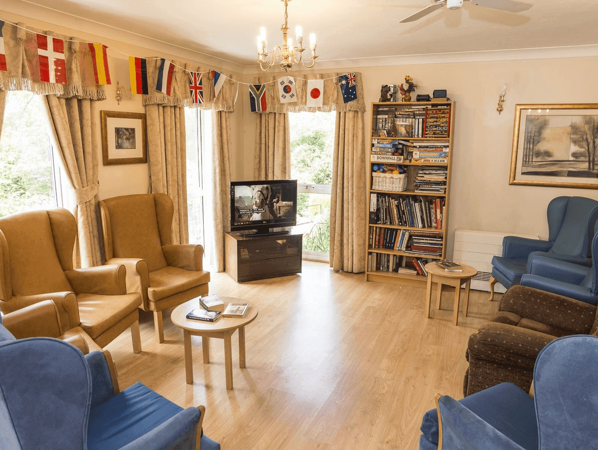 Lounge of Mellish House in Sudbury, Suffolk