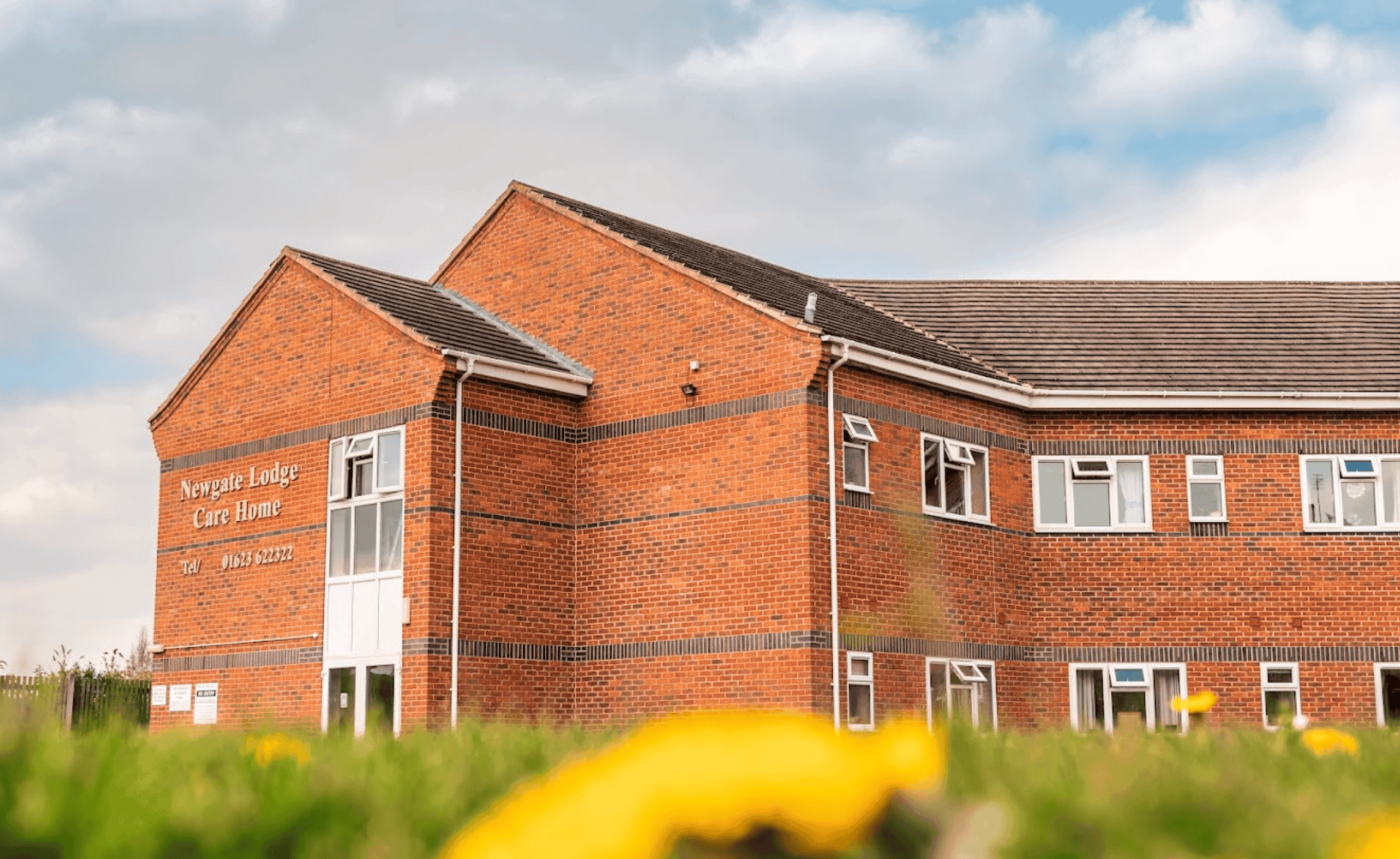 Exterior at Newgate Lodge Care Home, Mansfield, Nottingham