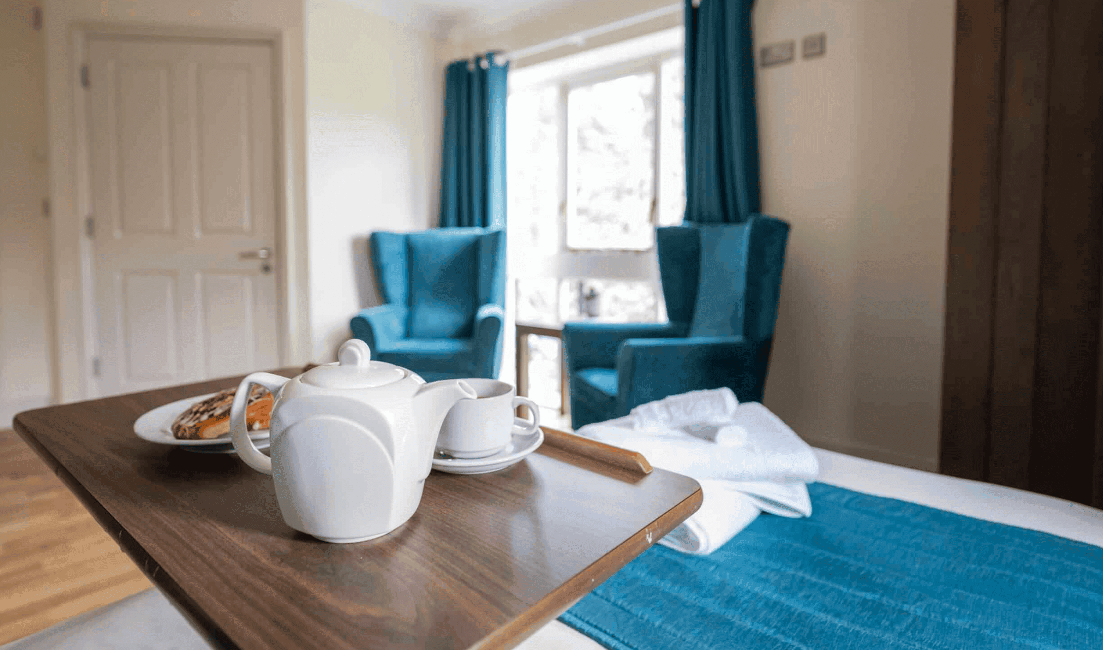 Bedroom at St Mary's Court Care Home in Braintree, Essex