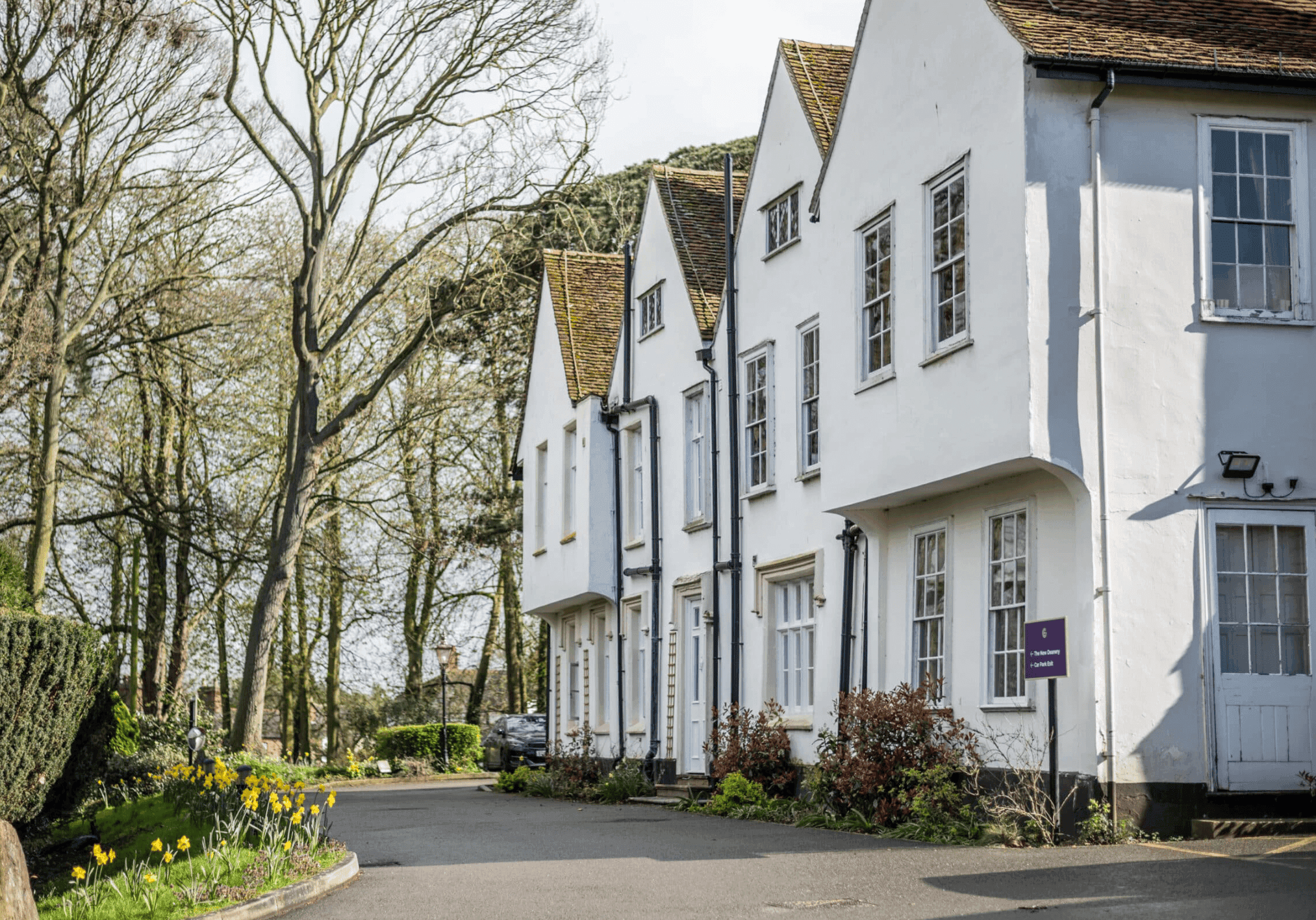 Exterior of St Mary's Court Care Home in Braintree, Essex