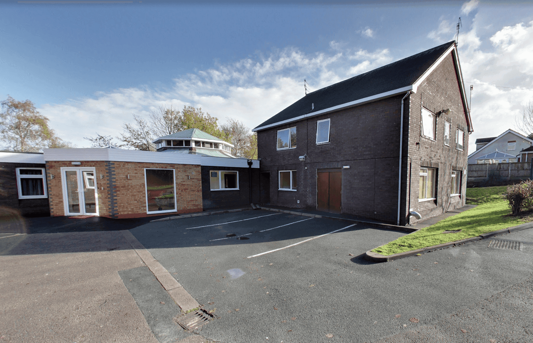 Exterior of Agnes and Arthur Care Home in Stoke-on-Trent, Staffordshire