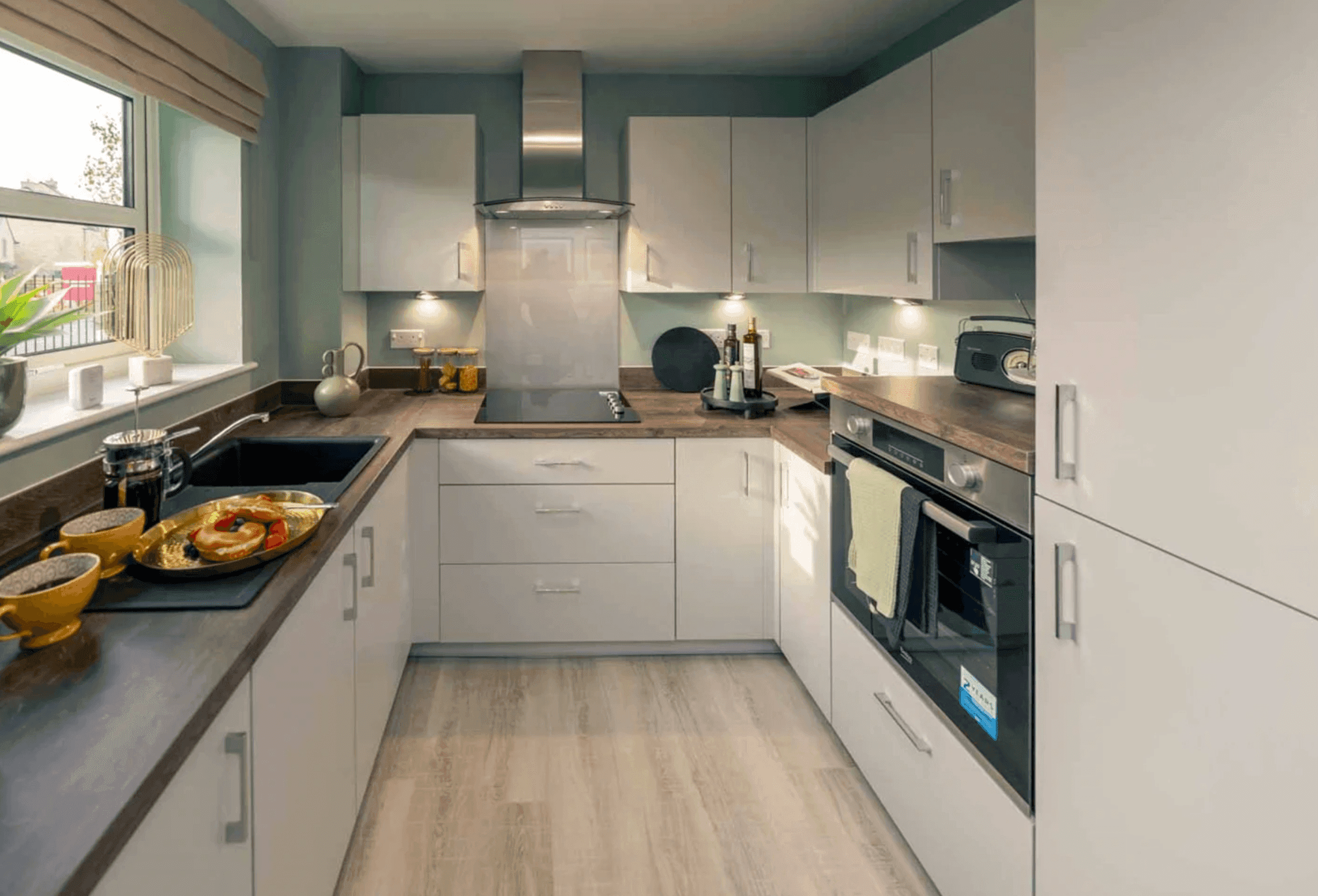 Kitchen of Summer Manor in West Yorkshire