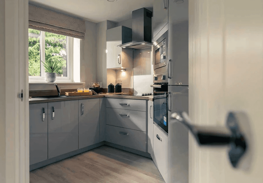 Kitchen of Queens View in Stockport, Cheshire