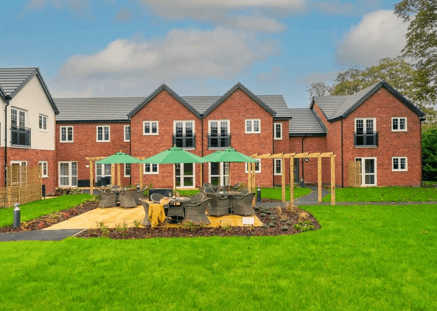 Exterior of Symonds Grange in Cheshire