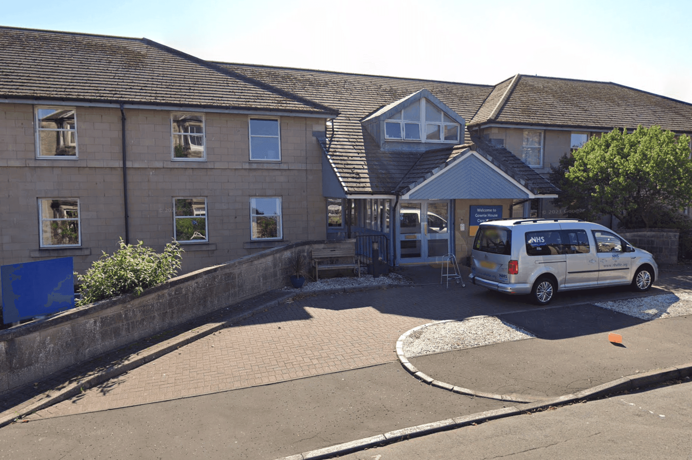  Exterior of Gowrie House in Kirkcaldy, Scotland