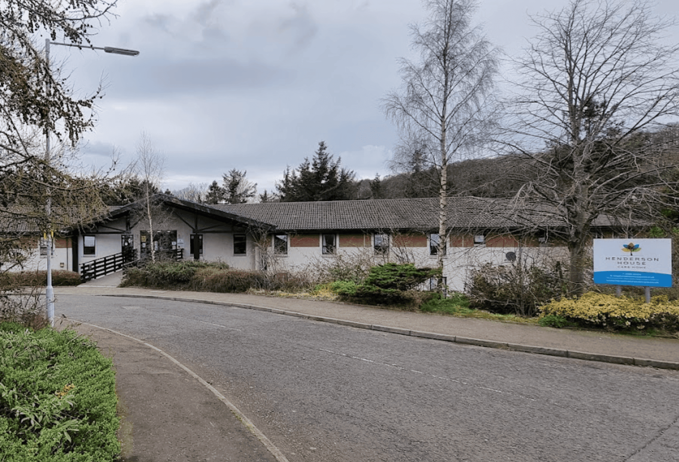 Exterior of Henderson House in Dunfermline, Scotland