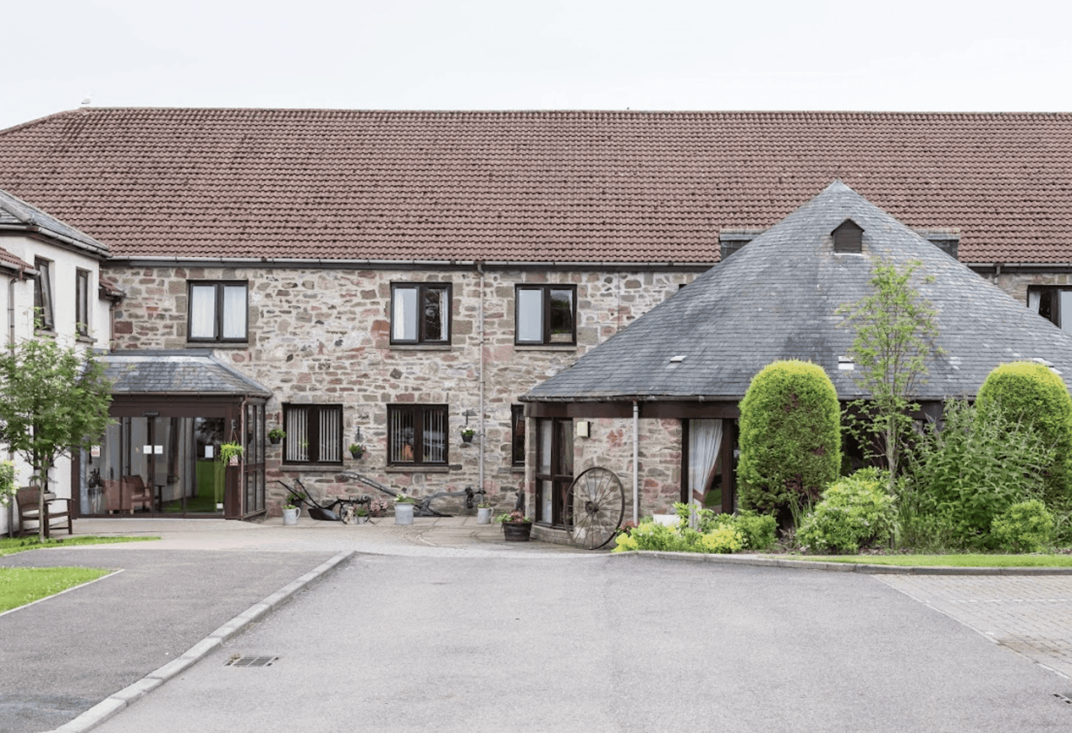 Exterior at South Grange Care Home in The City of Dundee, Scotland