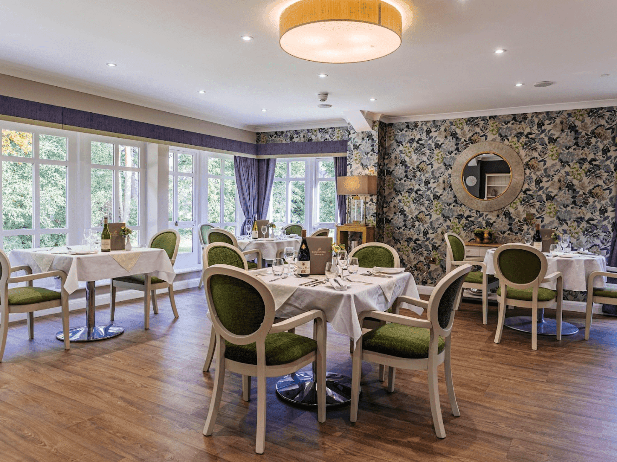 Dining area of Marple Dale in Marple, Stockport