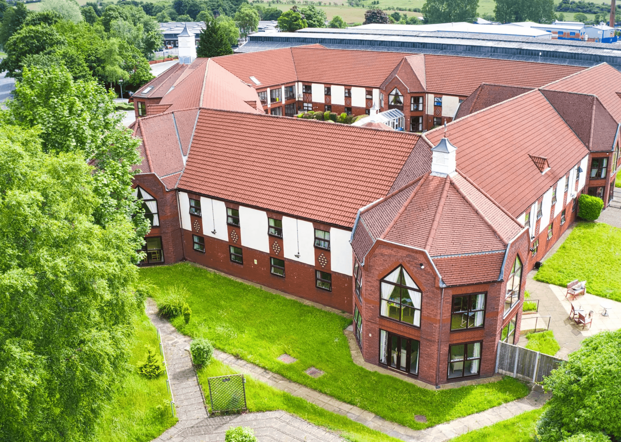 Exterior of Bright Meadows in Bolton, Greater Manchester