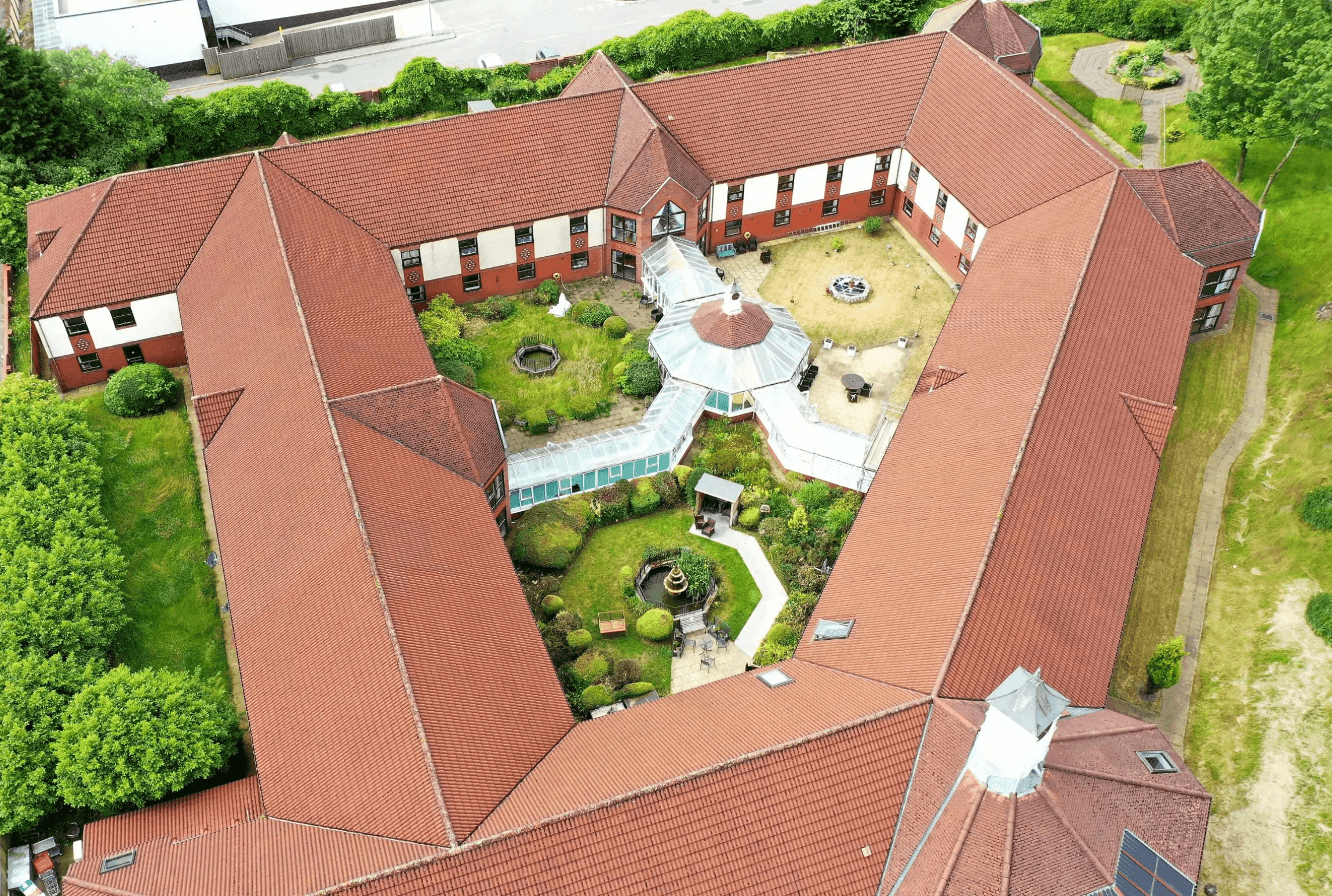 Exterior of Bright Meadows in Bolton, Greater Manchester