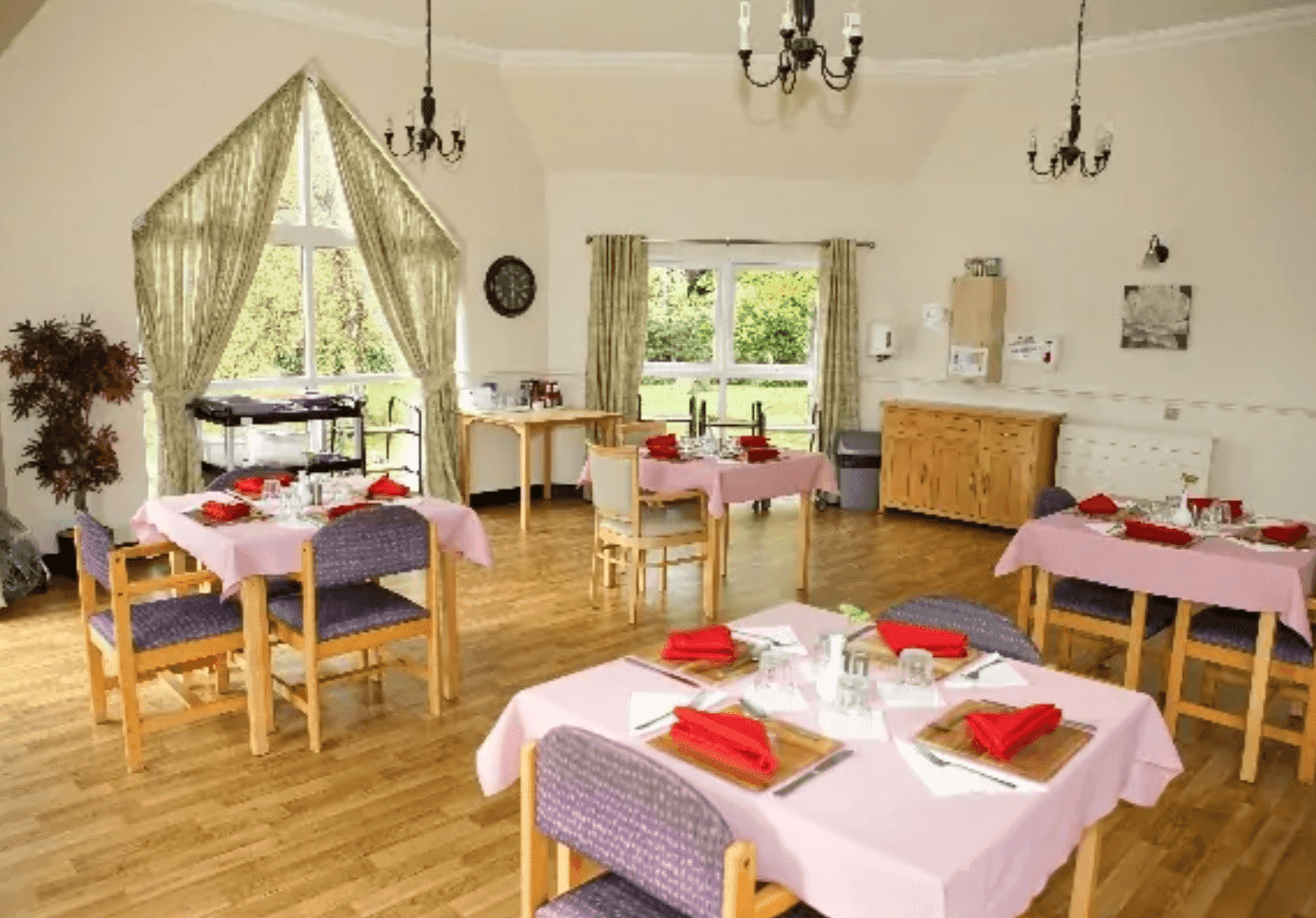 Dining room of Bright Meadows in Bolton, Greater Manchester