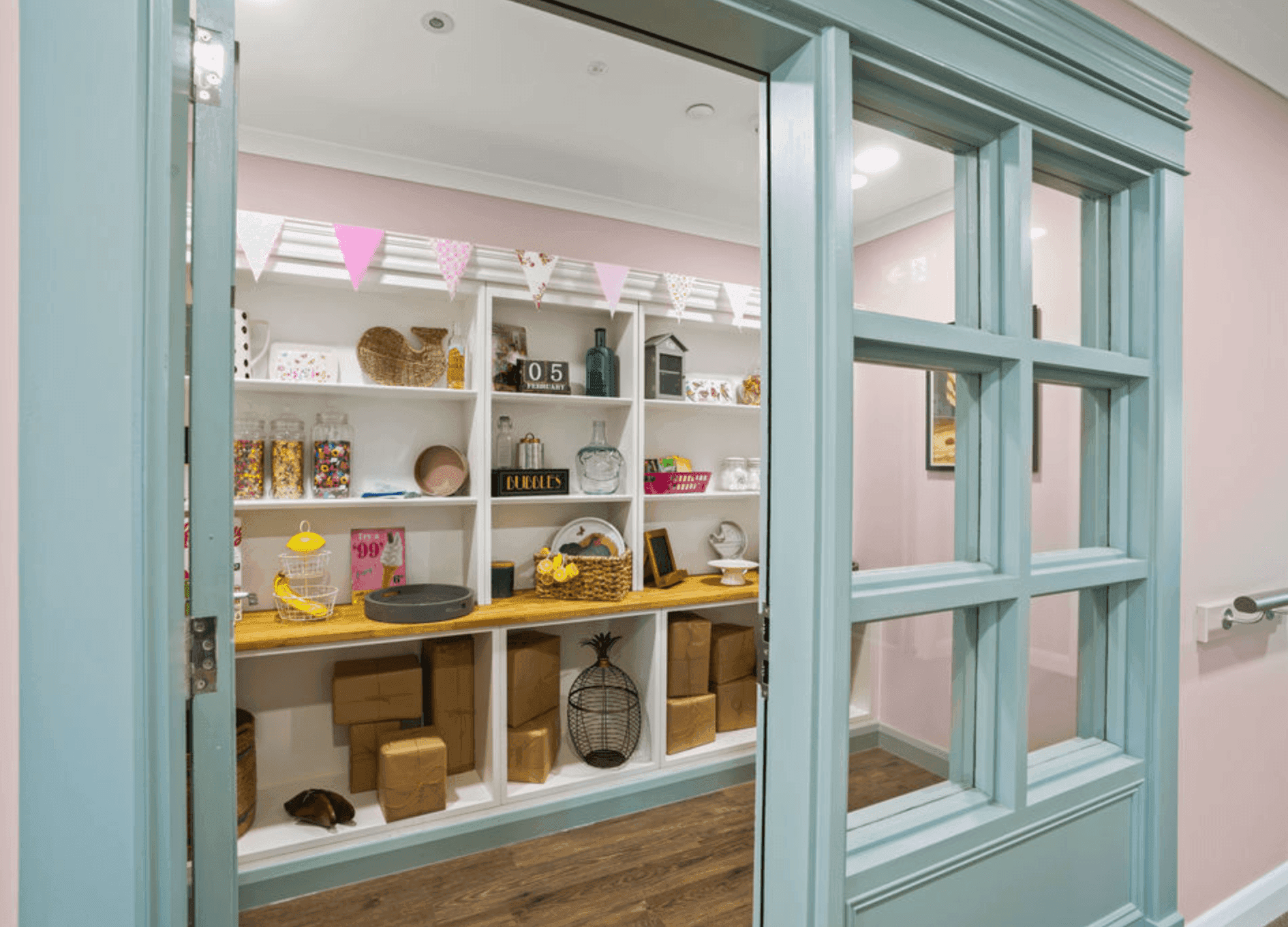 Shop of Montagu Hall in Mexborough, South Yorkshire 