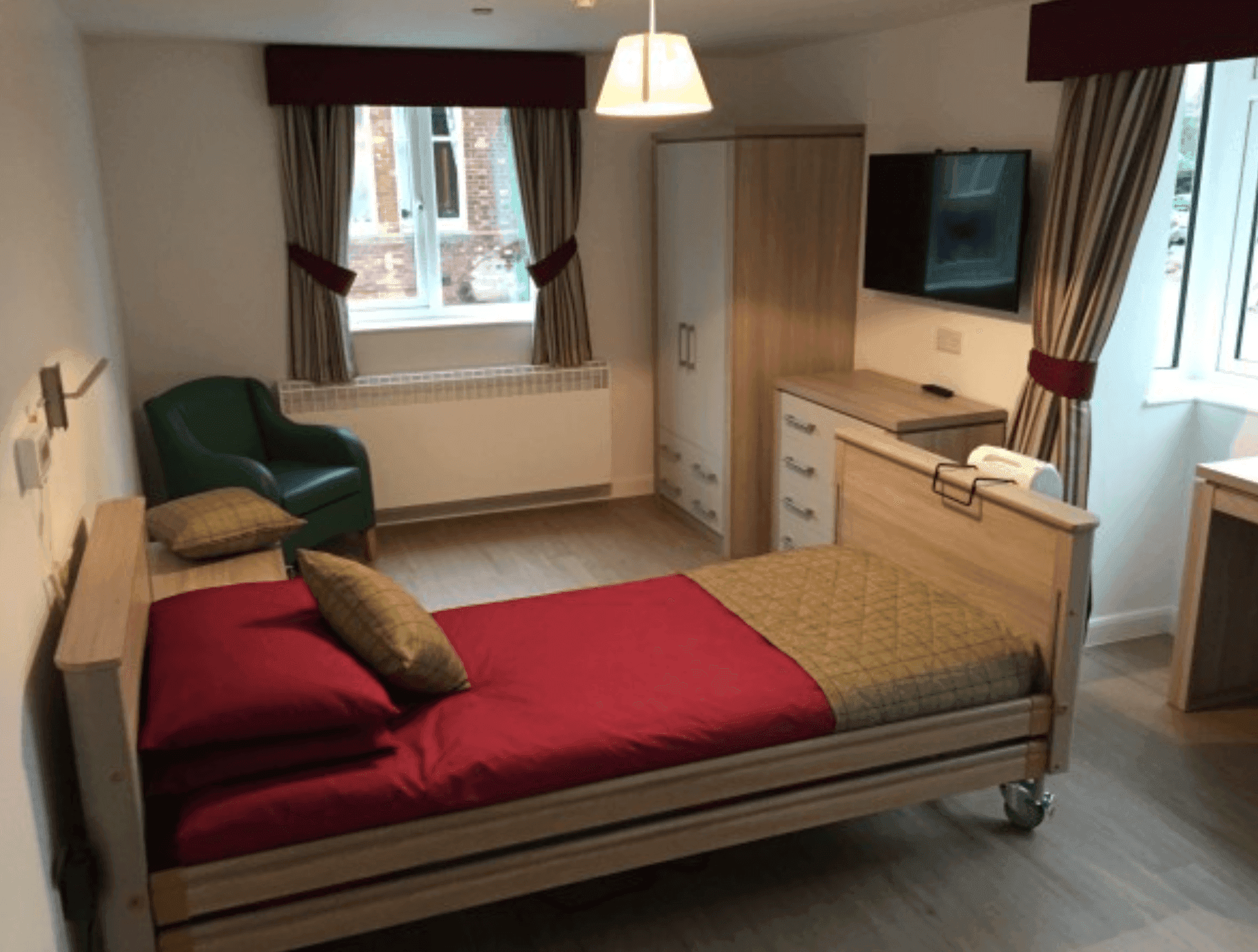 Bedroom of Clumber House in Poynton, Cheshire