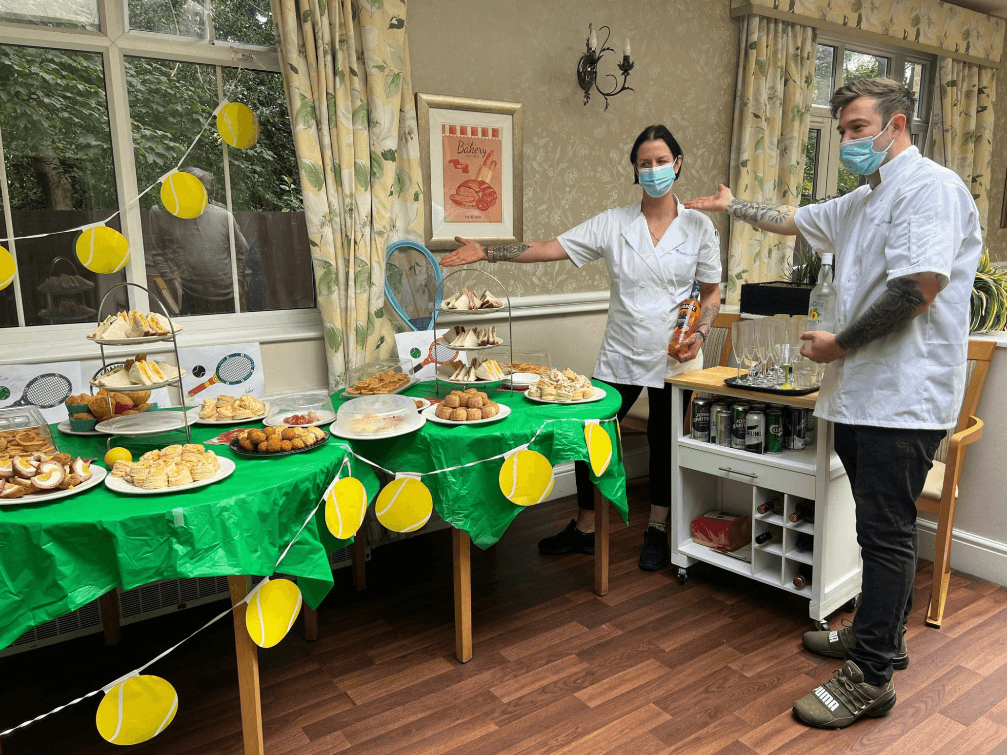 Dining area of Norwood Grange in Sheffield