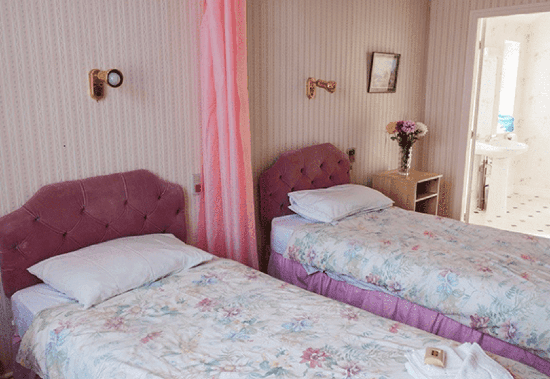 Bedroom of Belgrave Court in Bridlington, Yorkshire