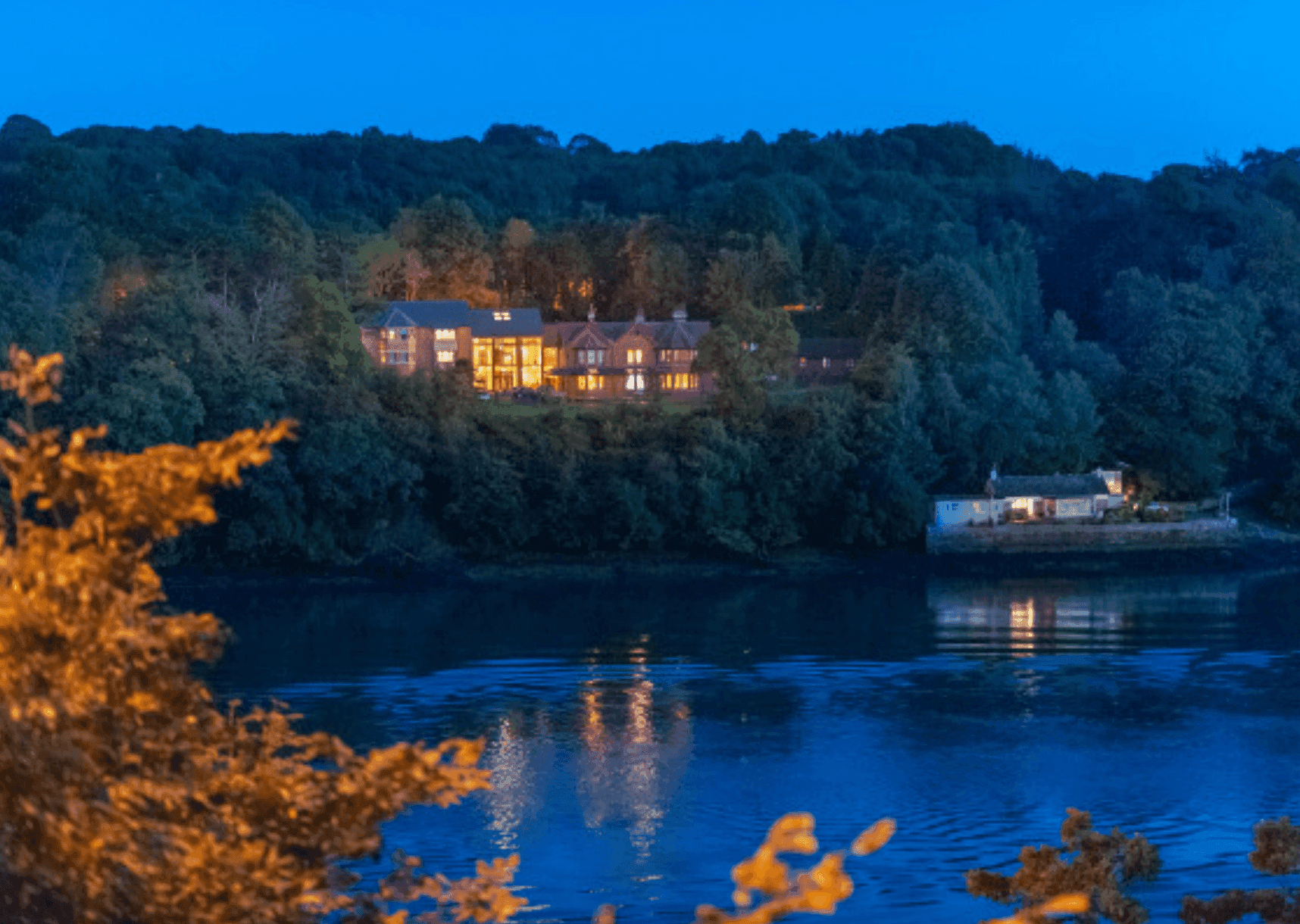 Exterior and View of Ceris Newydd in Bangor, Wales