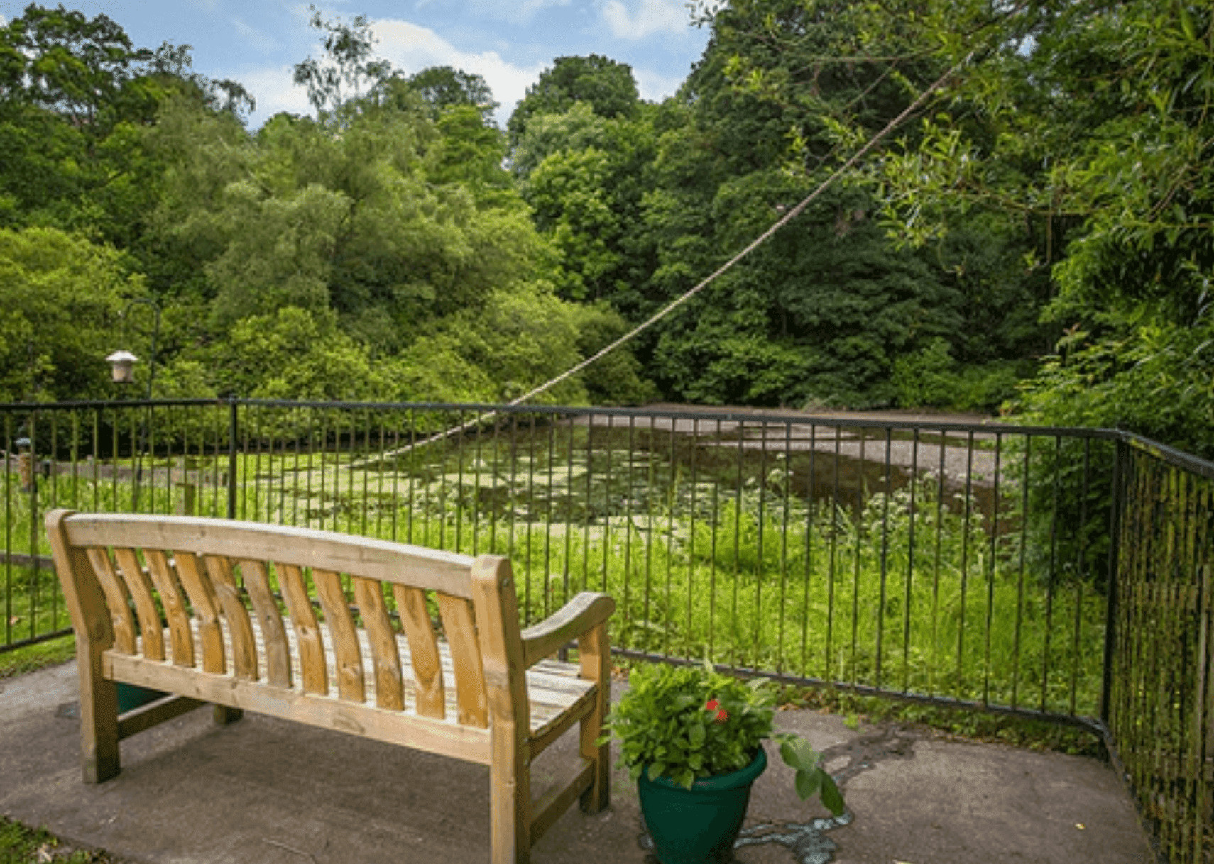 Garden of Goldielea in Dumfries, Scotland