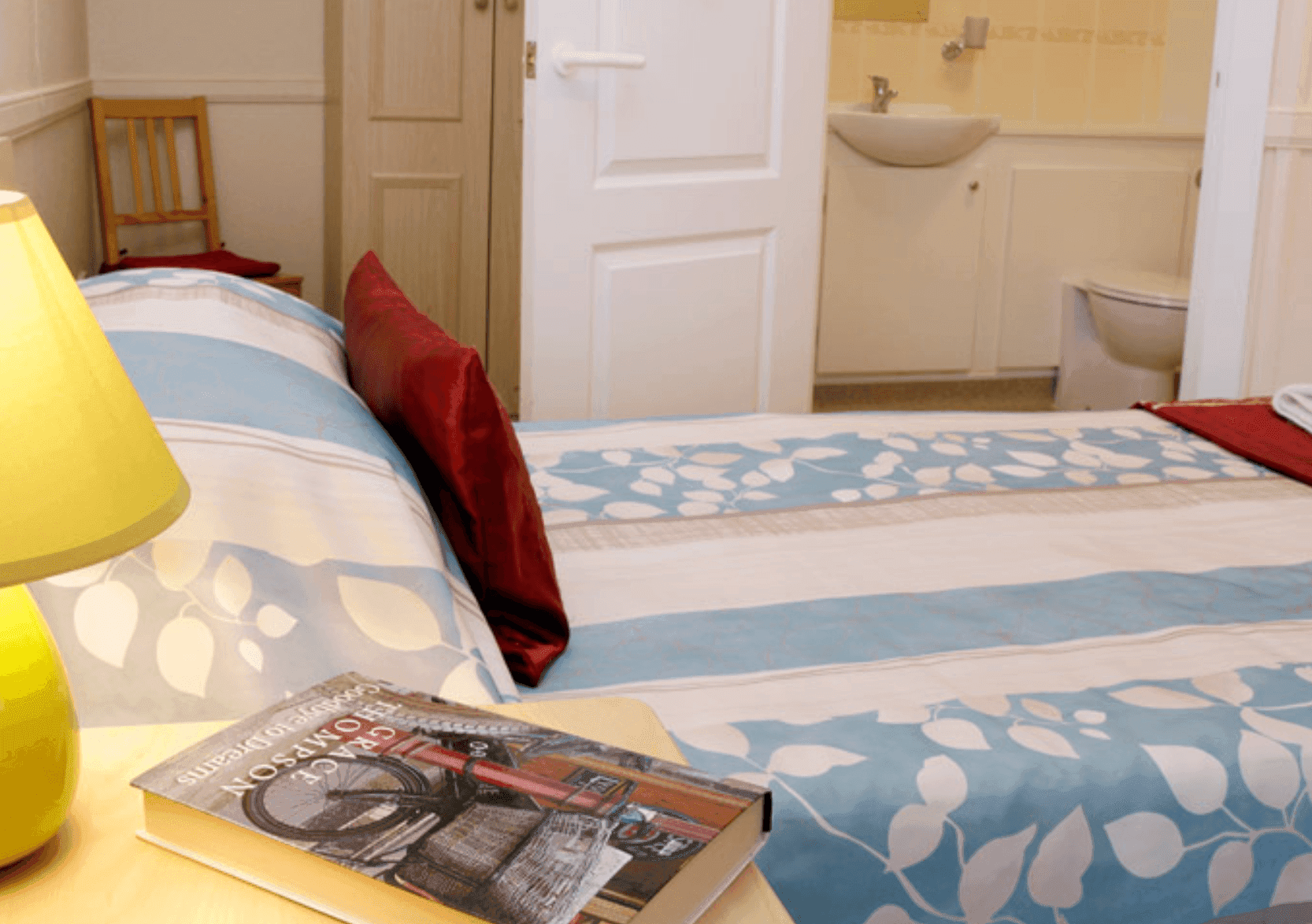 Bedroom of Norwood care home in Barrhead, Scotland