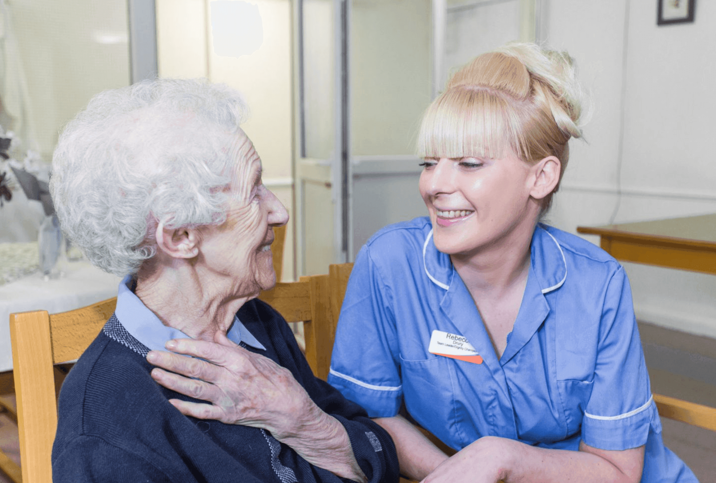 Staff and residents of Bedford care home in Leigh, Wigan