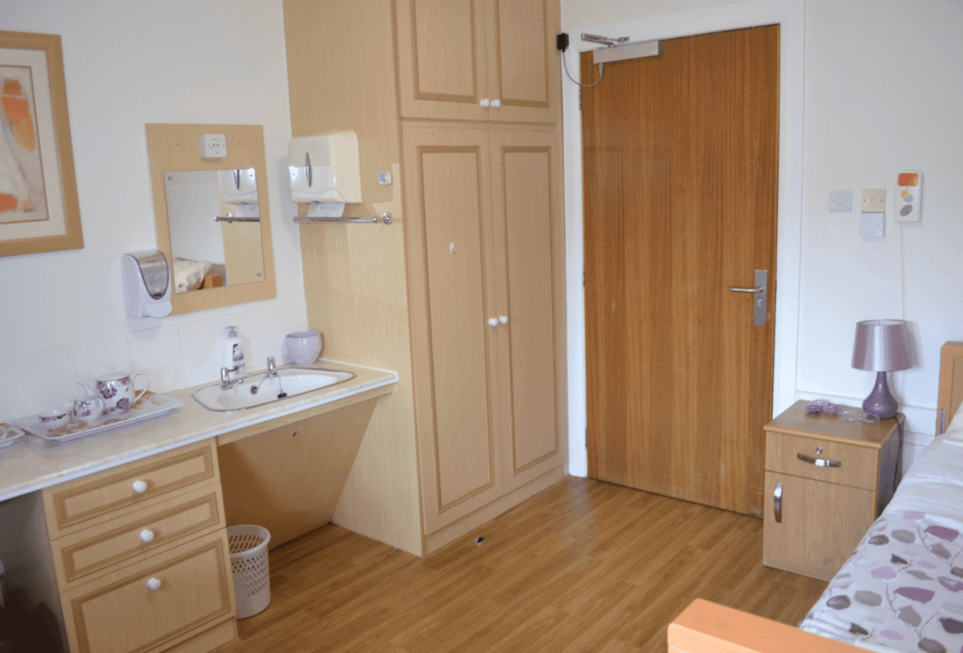 Bedroom of Rutherglen Care Home in Rutherglen, Scotland