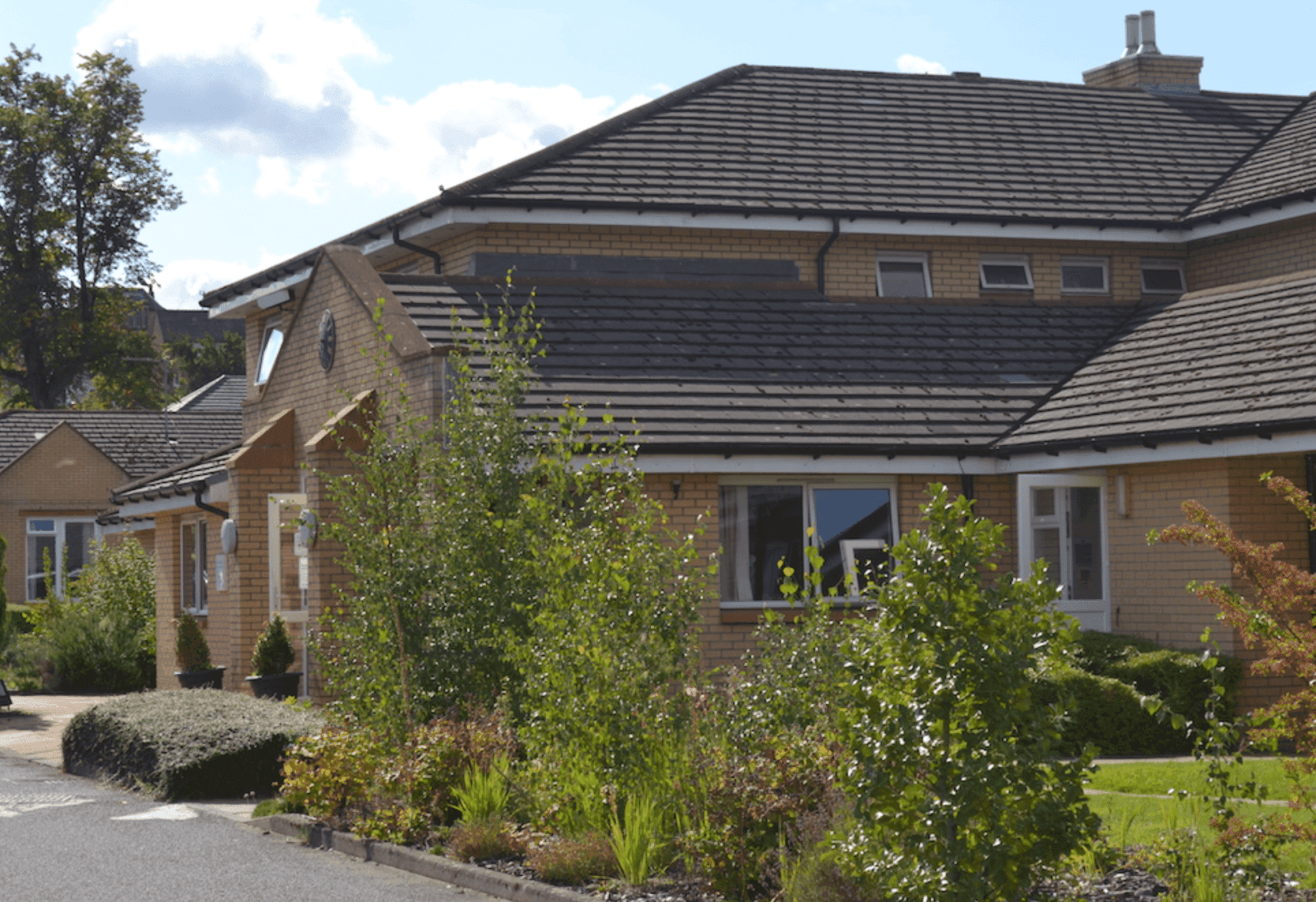 Exterior of Rutherglen Care Home in Rutherglen, Scotland