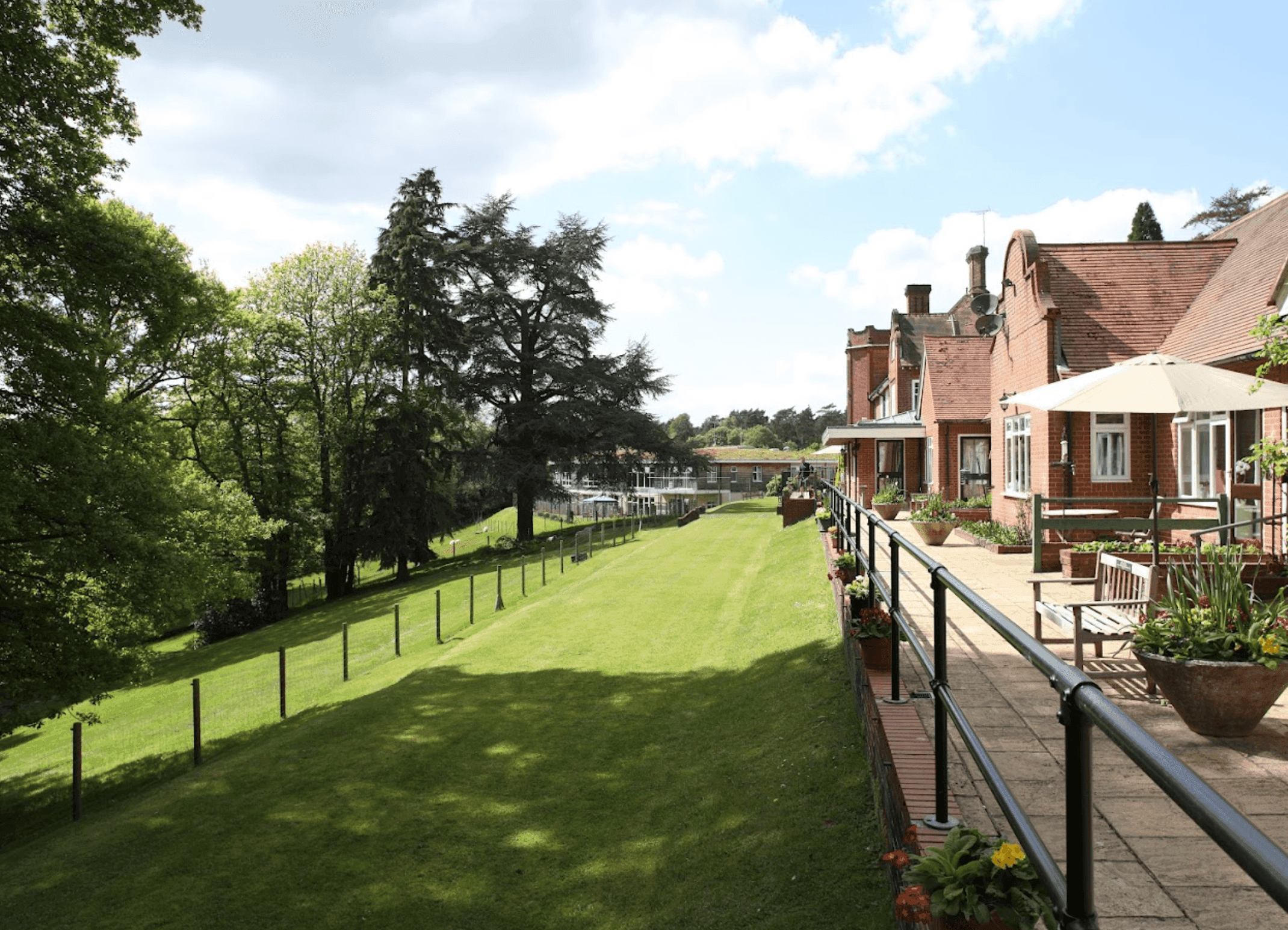 Exterior of Huntington House in Surrey