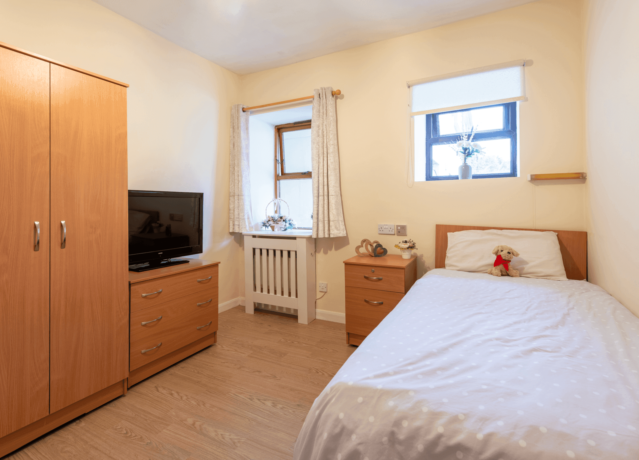 BEdroom of BRidge House in Ebbw Vale, Blaenau Gwent