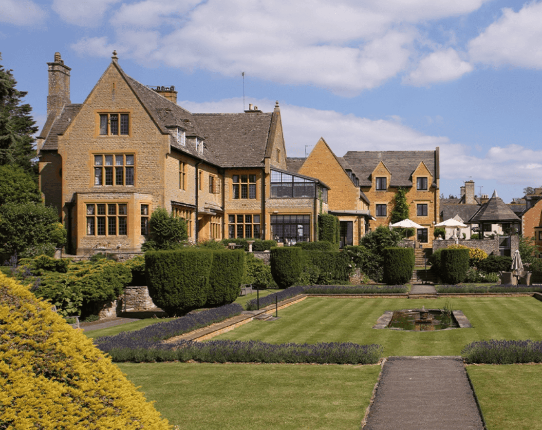 Exterior of Newlands of Stow in Stow-on-the-Wold, Gloucestershire