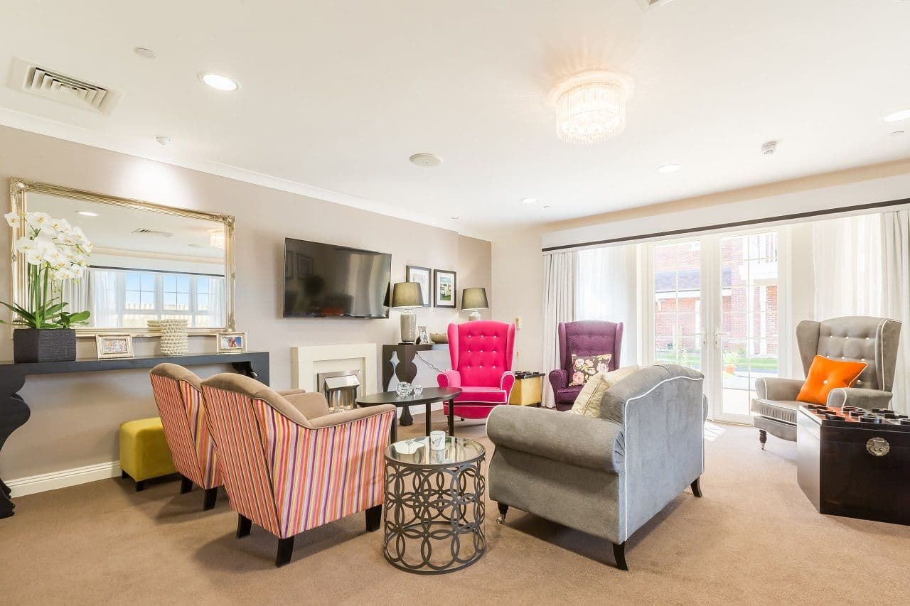 Communal Area of Seccombe Court Care Home in Banbury, Cherwell