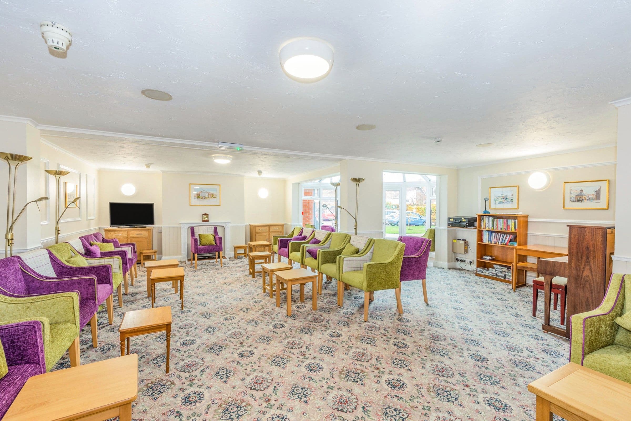 Communal area of Shannock Court in Sheringham, Norfolk