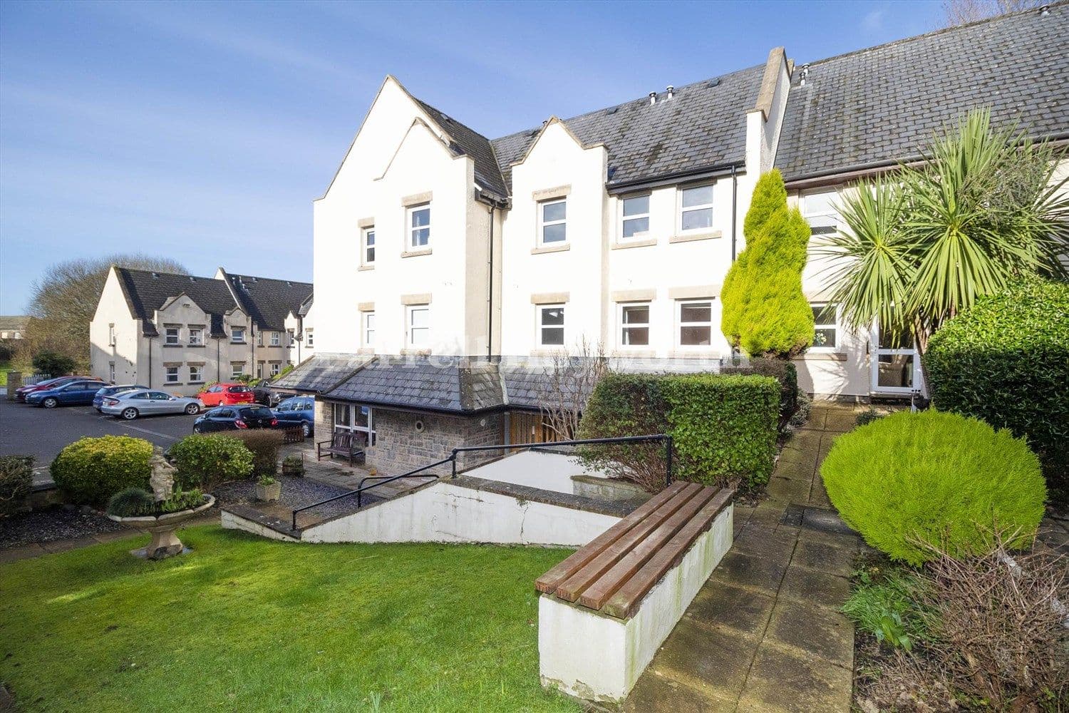 Exterior of St Leonards Court in Lancaster, Lancashire