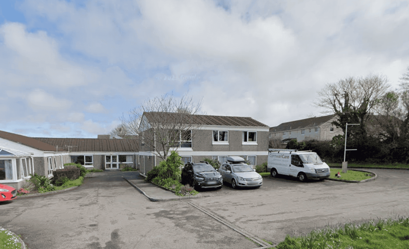 Exterior at St Martin's Residential and Nursing, Camborne, Cornwall