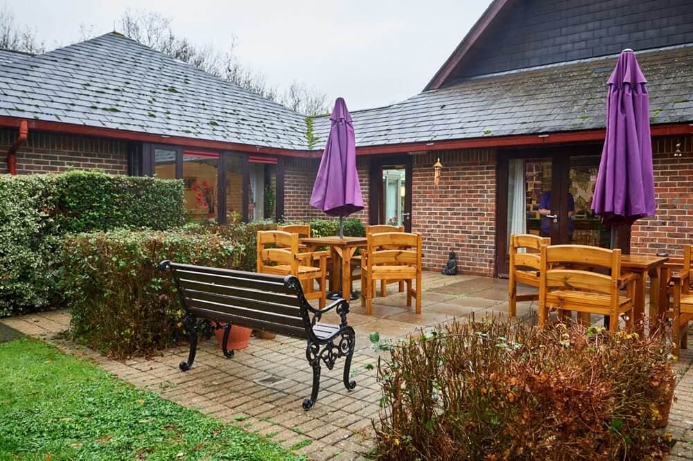 Garden of Stanecroft Care Home in Dorking, Mole Valley