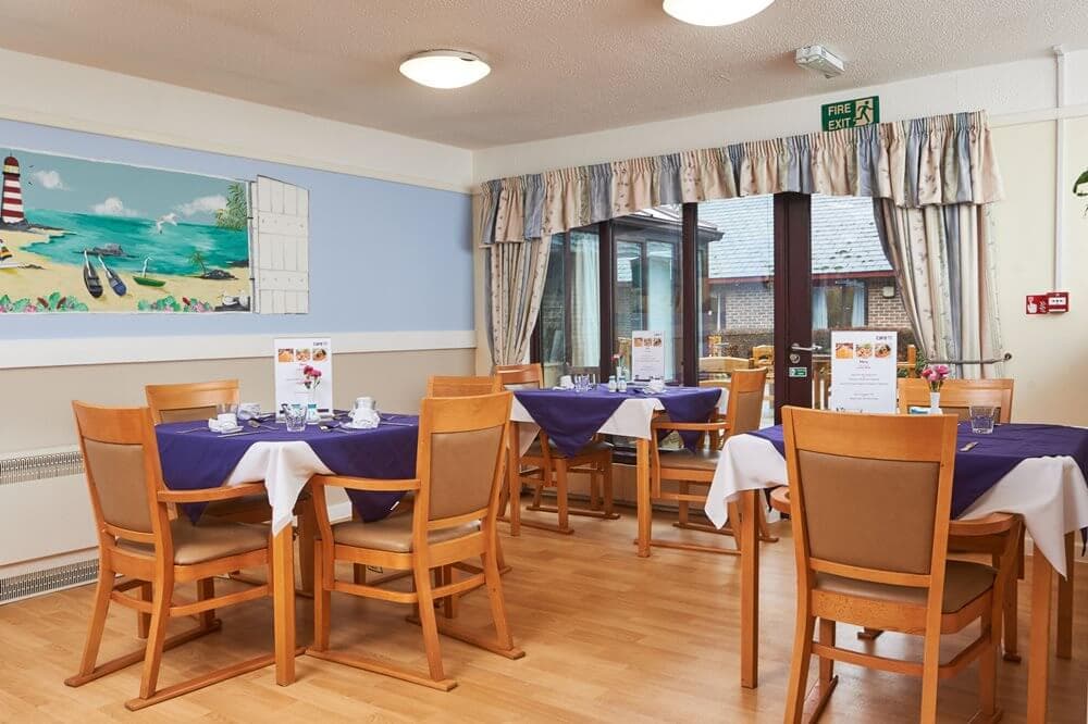 Dining Room of Stanecroft Care Home in Dorking, Mole Valley