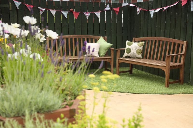 Garden of Stanley Park Care Home in Stanley, County Durham