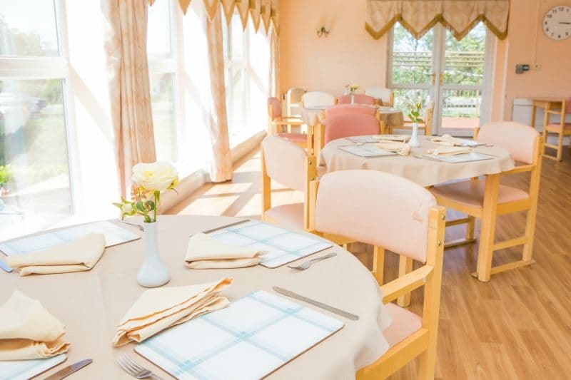 Dining Room of Stanley Park Care Home in Stanley, County Durham