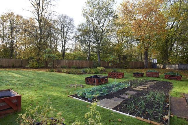 Garden of Station House Care Home in Crewe, Cheshire East