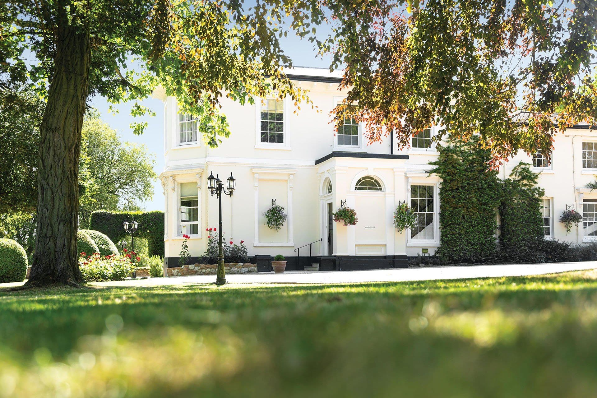 Exterior of Stone House care home in Aylesbury