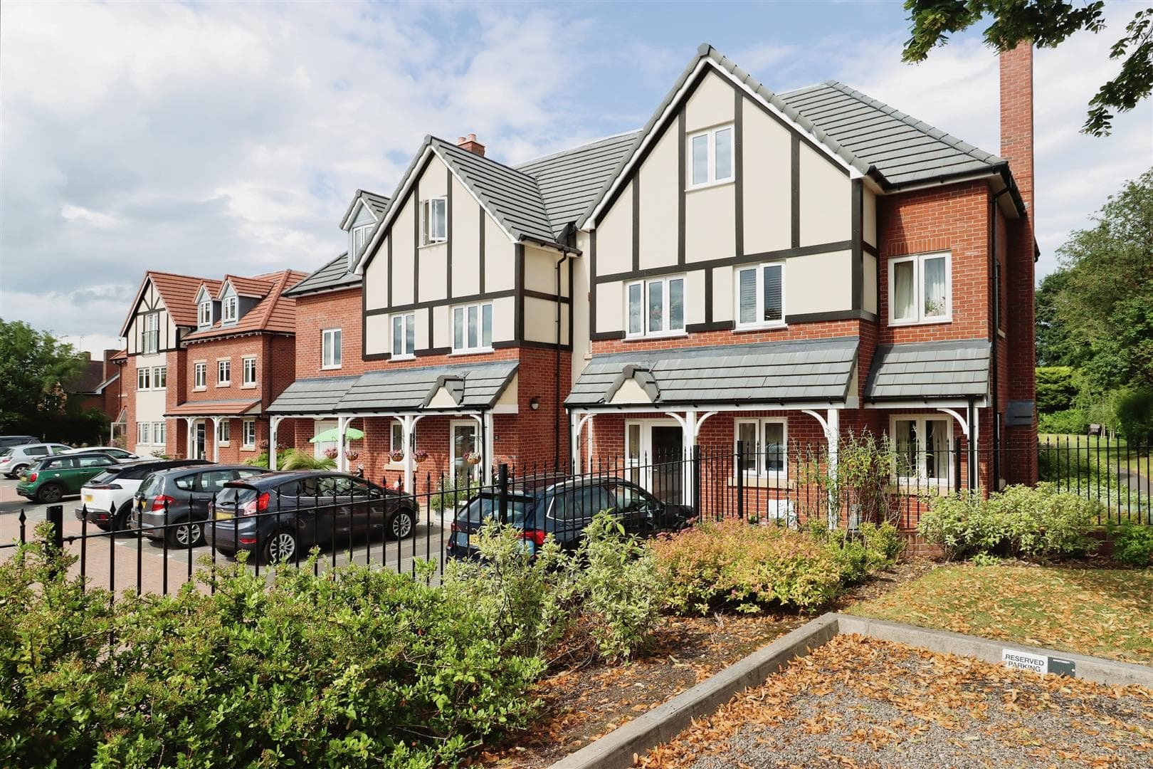 Exterior of Summerfield Place Retirement Development in Shrewsbury, Shropshire