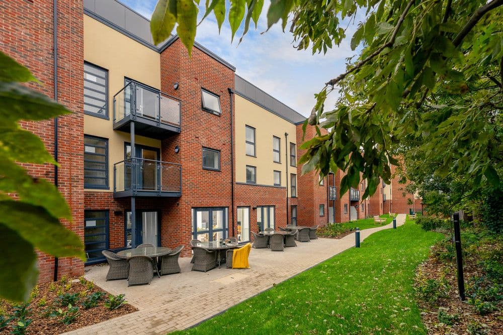 Exterior of Sunningdale Retirement Development in Berkshire