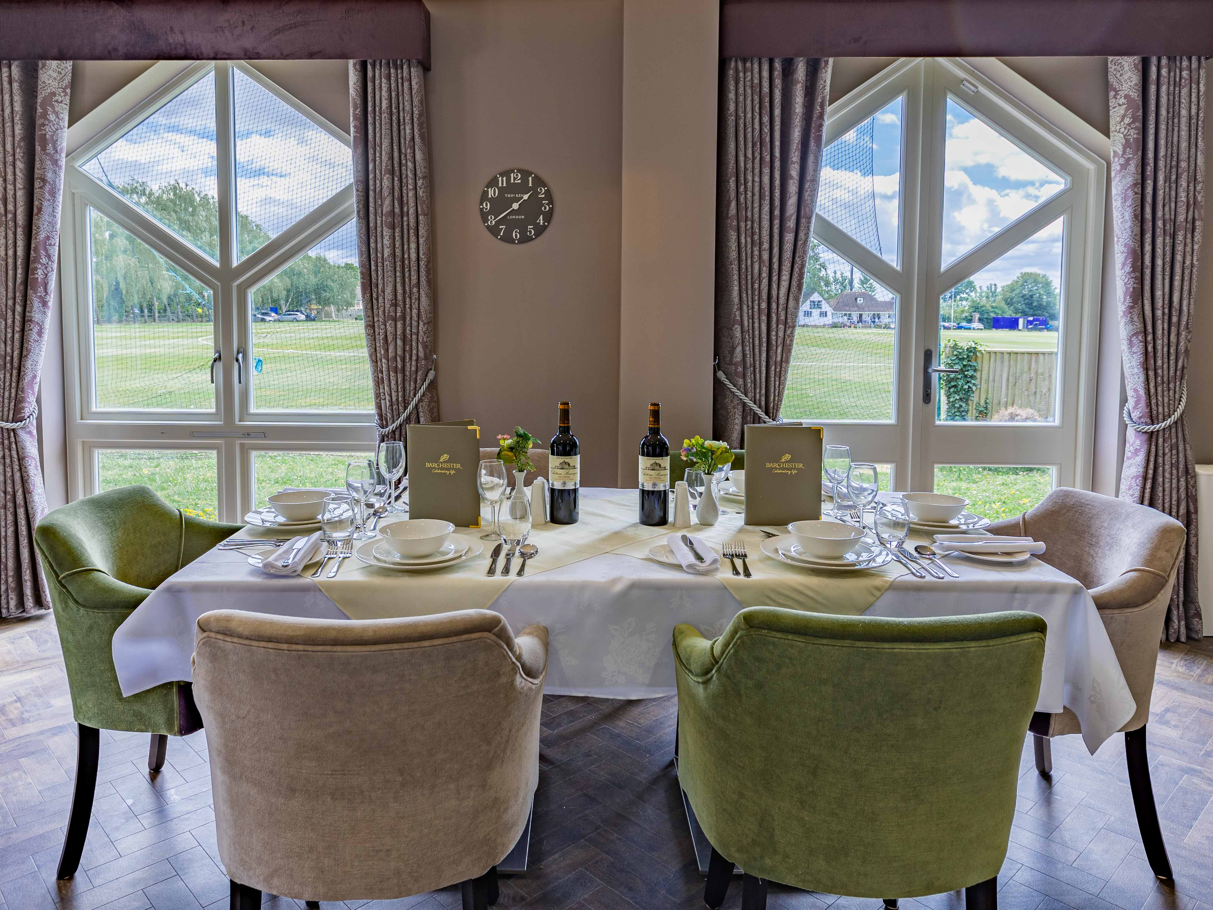 Dining Room at Sutton Valence Care Home in Maidstone, Kent