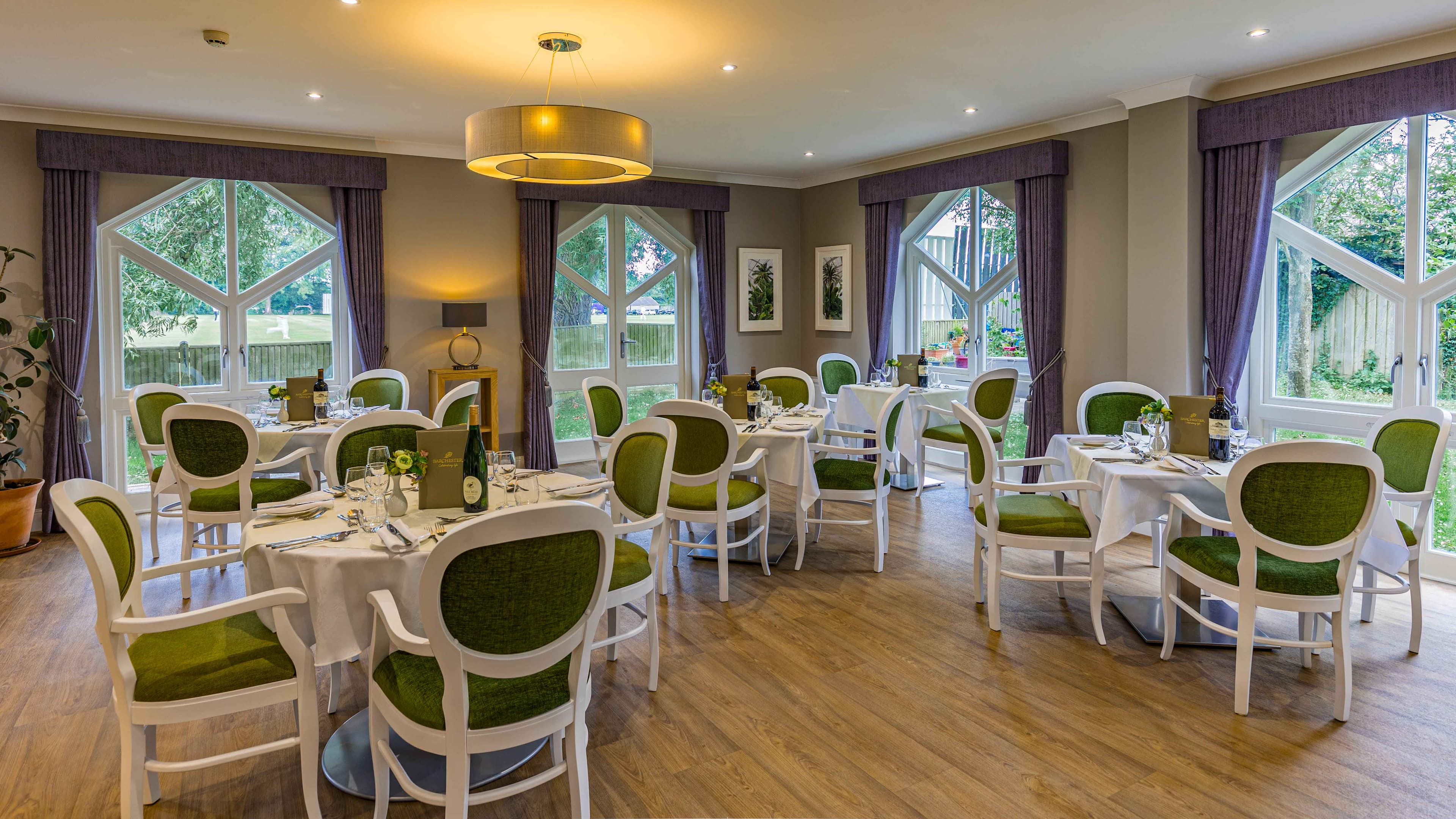 Dining Room at Sutton Valence Care Home in Maidstone, Kent