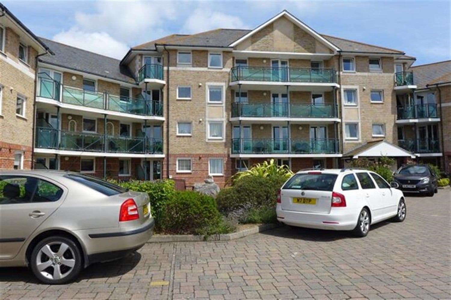 Exterior of Swannery Court in Weymouth, Dorset