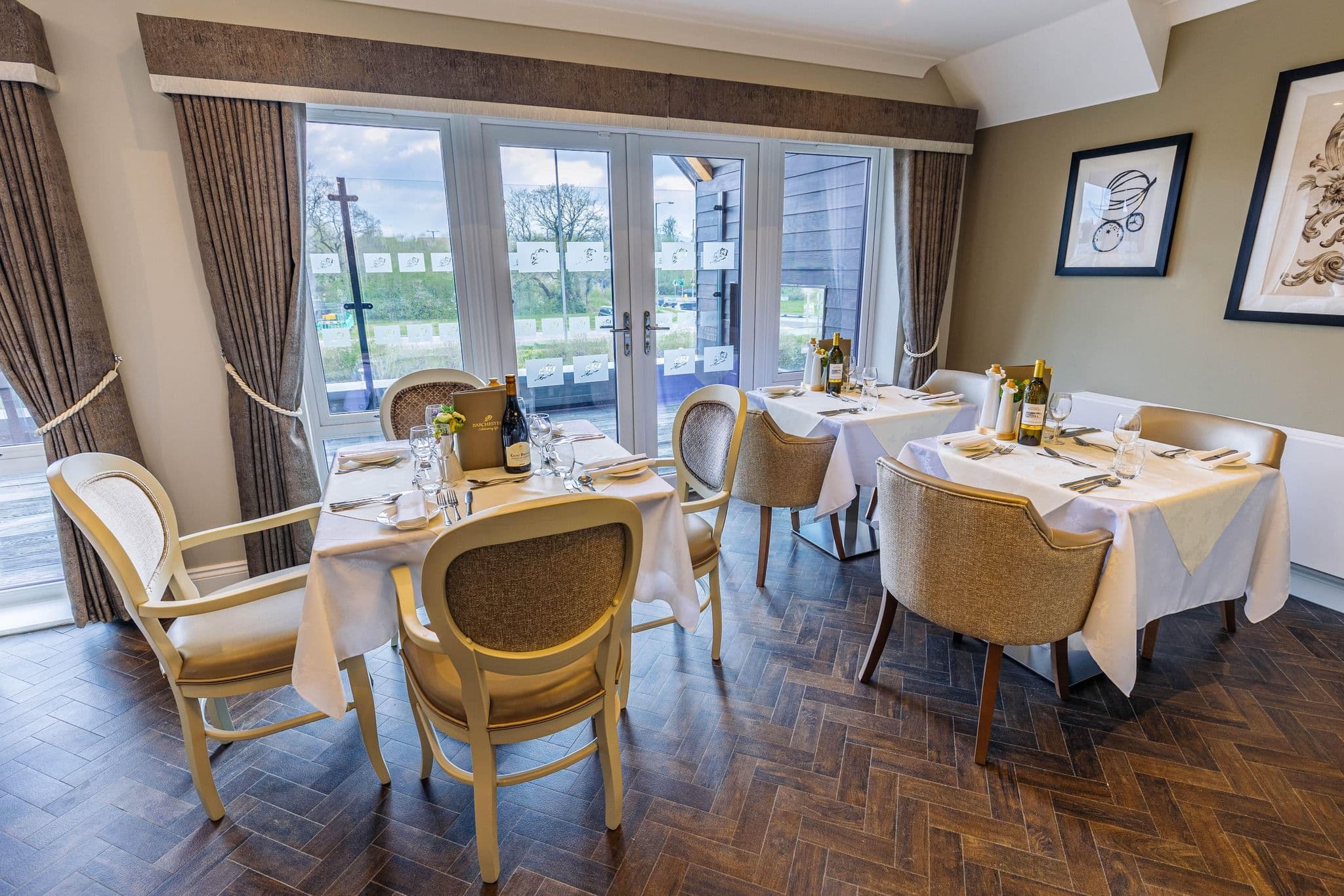 Dining Area at Sycamore Grove Care Home in Eastbourne, East Sussex