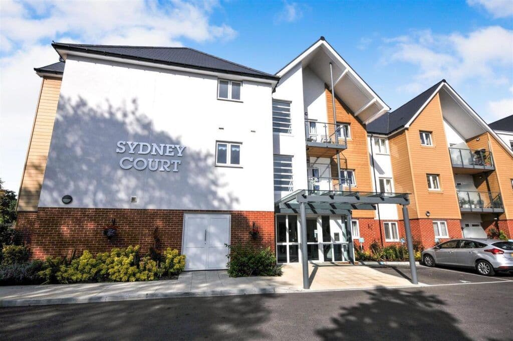 Exterior of Sydney Court Retirement Development in Sidcup, Bexley