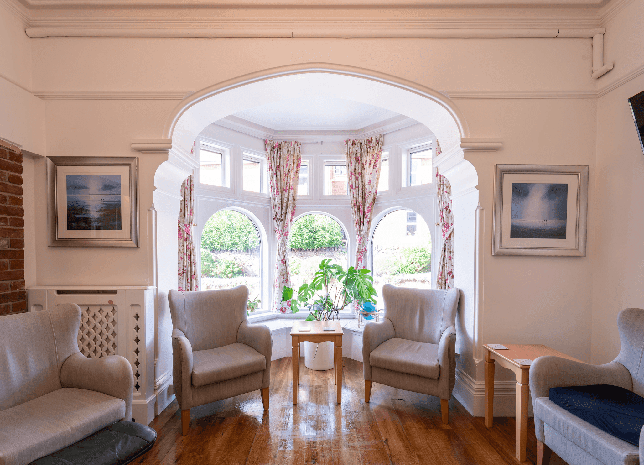 Communal Lounge at The Avenue Care Home in Malvern-Hills, Worcester