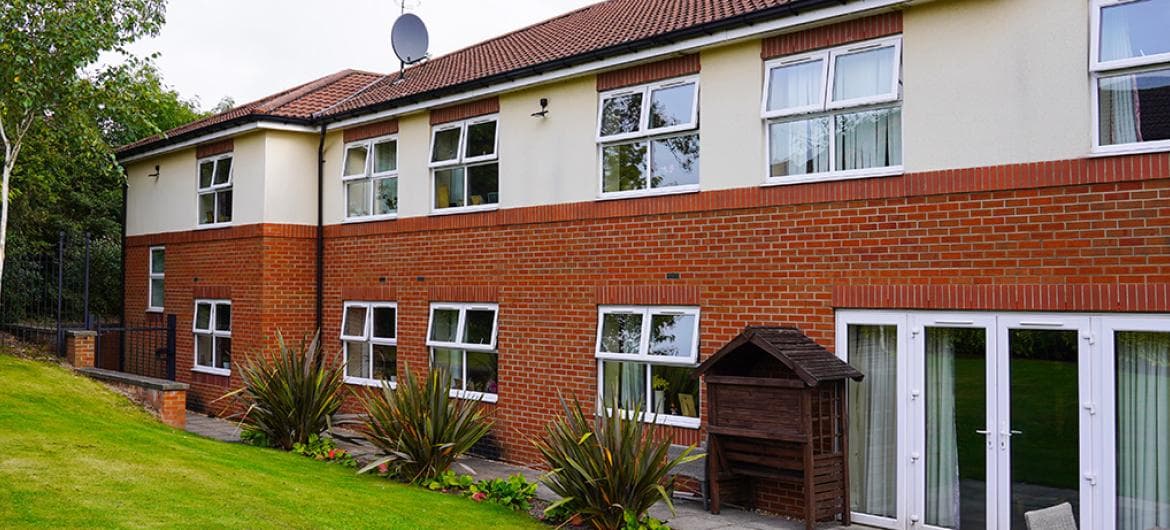 Garden at The Beeches Residential Care Home, Northfield, Birmingham