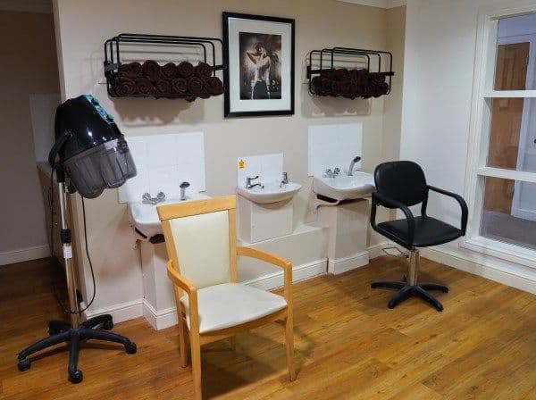 Salon at The Beeches Residential Care Home, Northfield, Birmingham