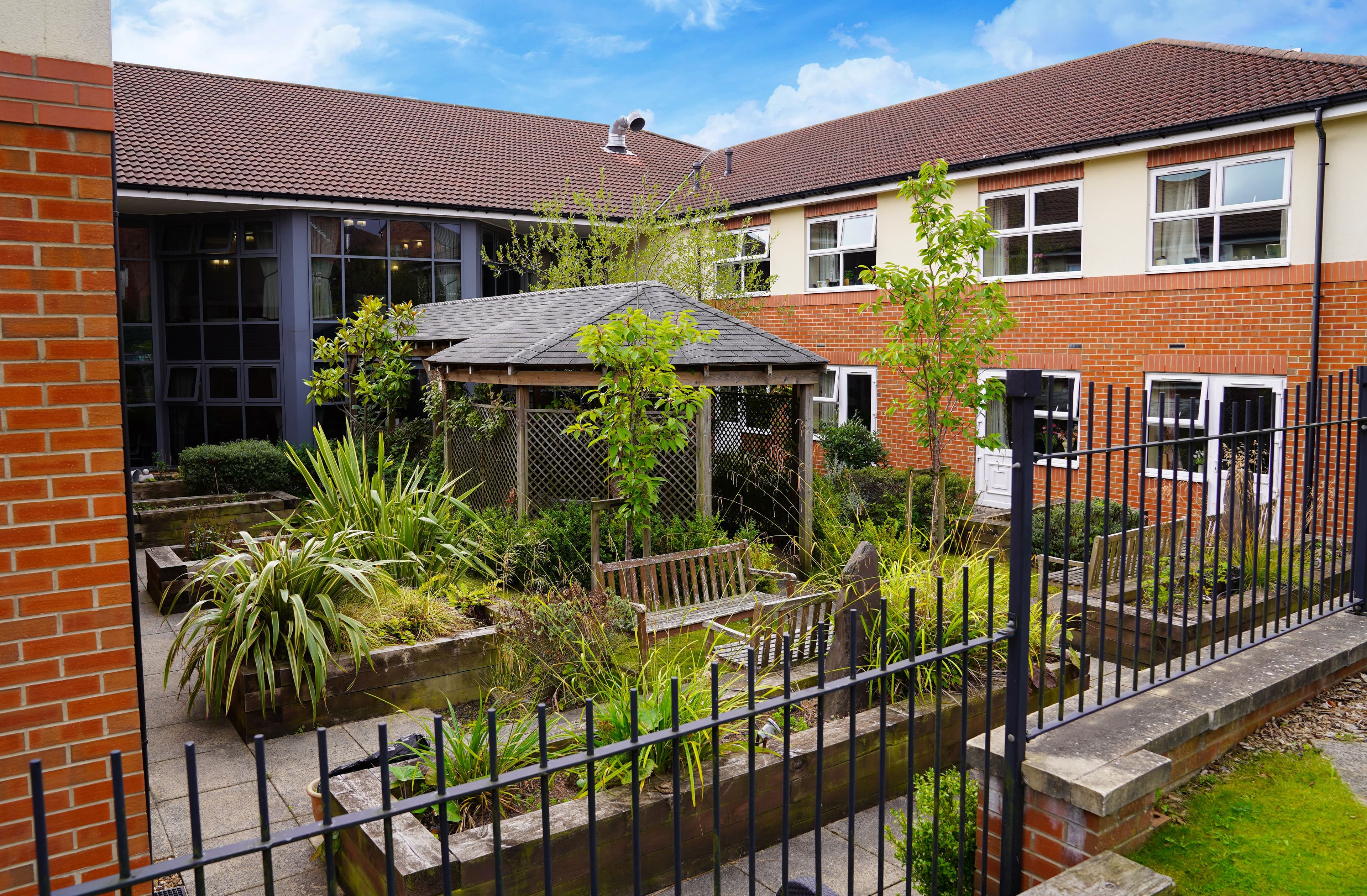 Garden at The Beeches Residential Care Home, Northfield, Birmingham